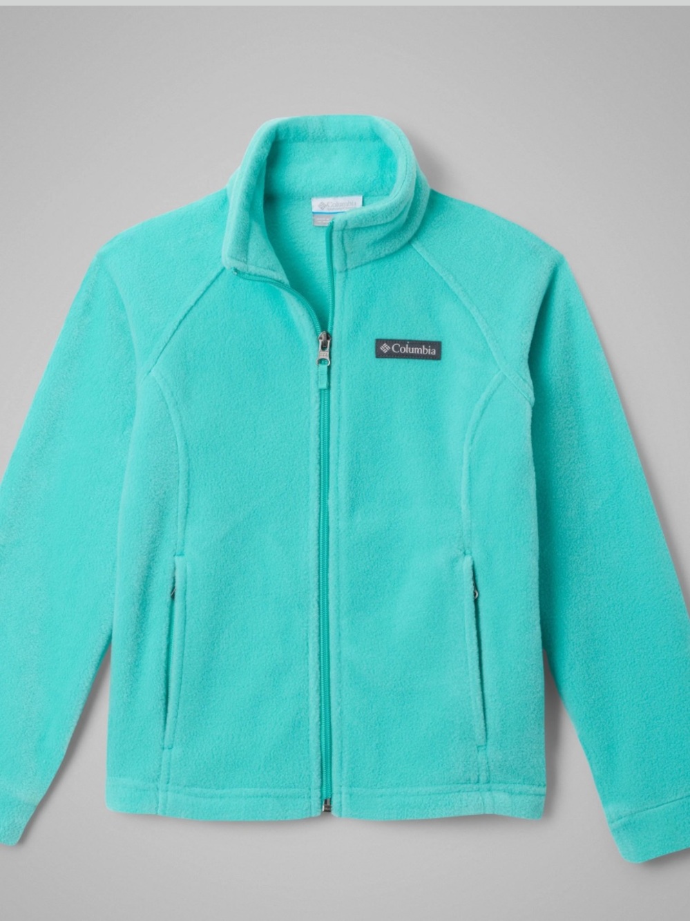 📚✏️ Columbia Benton Springs Fleece Jacket Teal S (7/8)